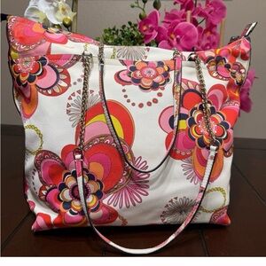 Trina Turk Extra Large tote Floral